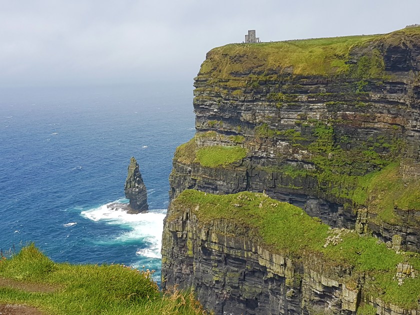 sea stack at cliff