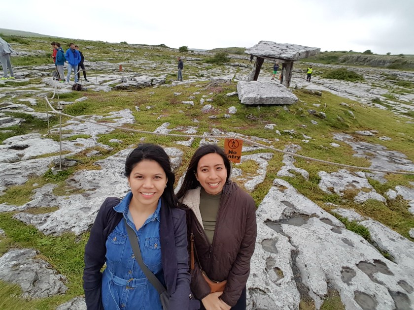 with the tomb