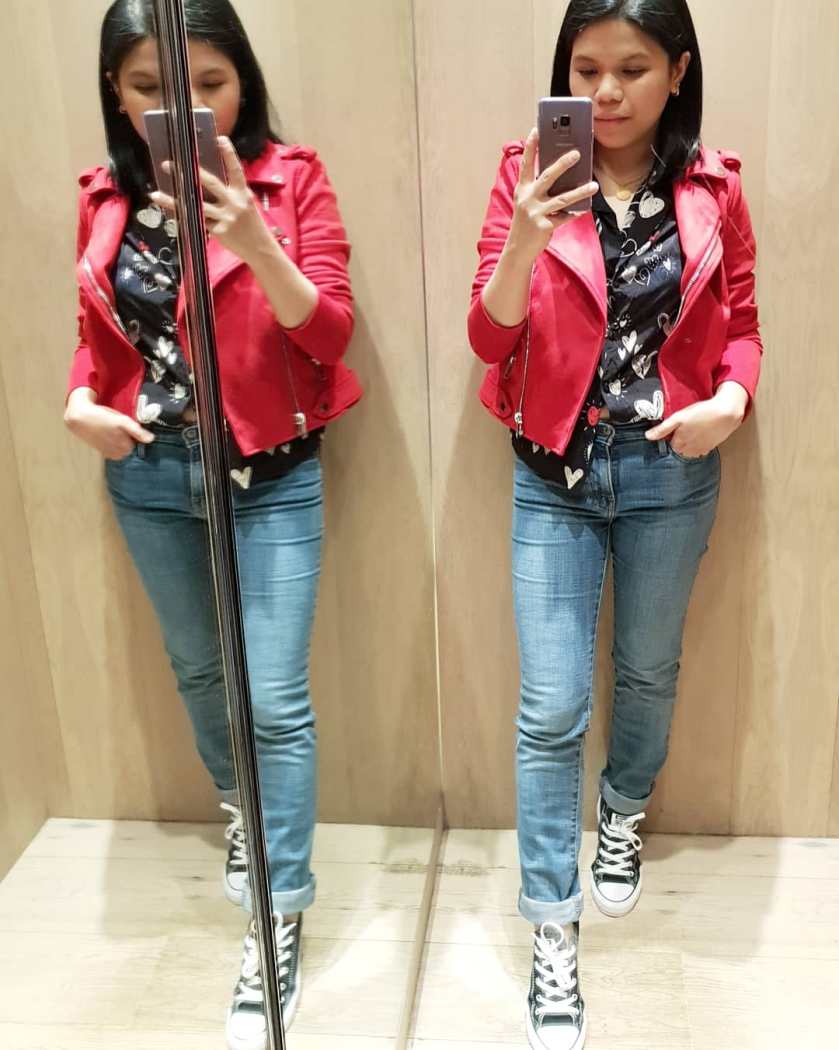 ootd, river island, zara, levi's, converse